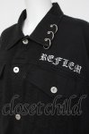 画像3: REFLEM / クロップデニムジャケット F ブラック Y-26-04-17-142-PU-TO-SZ-ZY (3)