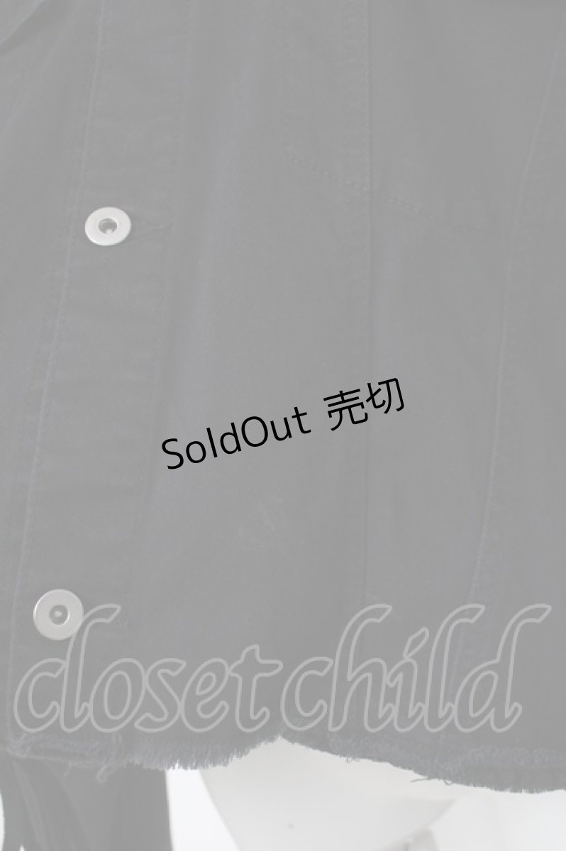 画像5: REFLEM / クロップデニムジャケット F ブラック Y-26-04-17-142-PU-TO-SZ-ZY (5)