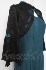 画像3: axes femme POETIQUE / ロータス刺繍チャイナワンピース  グリーン Y-26-04-17-174-AX-OP-SZ-ZS (3)