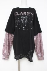 画像1: Ank Rouge / ドットチュールドッキングロンTe  黒 Y-26-04-17-175-CA-TO-SZ-ZY (1)