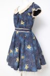 画像2: Secret Honey / 星座柄半袖ワンピース  紺 Y-26-04-17-178-CA-OP-SZ-ZY (2)