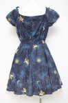 画像3: Secret Honey / 星座柄半袖ワンピース  紺 Y-26-04-17-178-CA-OP-SZ-ZY (3)
