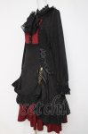 画像2: 中国ロリータ / 領主貴族のゴスロリ スタンドカラーワンピース - 黒/赤 Y-26-04-17-180-LO-OP-SZ-ZY (2)