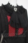 画像4: 中国ロリータ / 領主貴族のゴスロリ スタンドカラーワンピース - 黒/赤 Y-26-04-17-180-LO-OP-SZ-ZY (4)