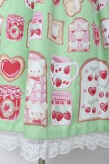 画像6: Angelic Pretty / Sunny Day Brunchジャンパースカート  グリーン Y-26-04-17-182-AP-OP-SZ-ZY (6)