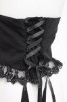 画像4: axes femme / コルセット風フリルビスチェ  黒 Y-26-04-17-190-AX-TO-SZ-ZY (4)