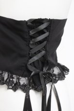 画像4: axes femme / コルセット風フリルビスチェ  黒 Y-26-04-17-190-AX-TO-SZ-ZY (4)