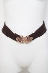 画像2: axes femme POETIQUE / ハートローズゴムベルト  茶 Y-26-04-17-026-AX-ZA-SZ-ZY (2)