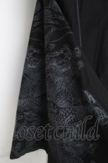 画像5: Ozz oneste / 龍pt切替マーメイドスカート  黒/青 Y-26-04-17-203-OO-SK-SZ-ZY (5)