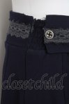 画像3: Ozz oneste / 裾バラ刺繍スカート  紺 Y-26-04-17-204-OO-SK-SZ-ZY (3)