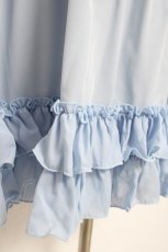 画像3: axes femme kawaii / ミディフリルペチスカート  サックス Y-26-04-17-211-AX-SK-SZ-ZY (3)