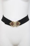 画像2: axes femme POETIQUE / ハートローズゴムベルト  黒 Y-26-04-17-028-AX-ZA-SZ-ZY (2)