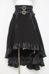 画像1: 中国ロリータ / コルセットデザインロングスカート M 黒 Y-26-04-17-219-LO-SK-SZ-ZY (1)