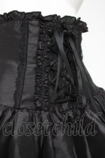 画像4: ATELIER PIERROT / mini corset skirt  ブラック Y-26-04-17-221-EL-SK-SZ-ZY (4)