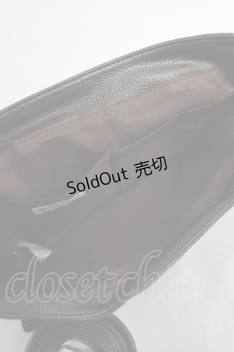 画像4: axes femme / 型押しサッチェルバッグ  茶 Y-26-04-17-032-AX-BG-SZ-ZY (4)
