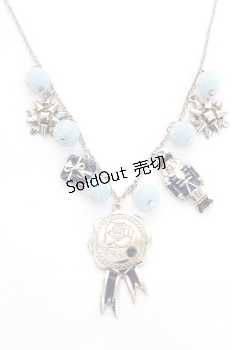画像1: axes femme / ホリデーギフトネックレス  シルバー Y-26-04-19-006-AX-AC-SZ-ZY (1)
