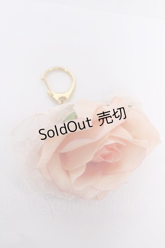 画像1: JESUS DIAMANTE / バラバッグチャーム  ピンク Y-26-04-19-071-JE-ZA-SZ-ZY (1)