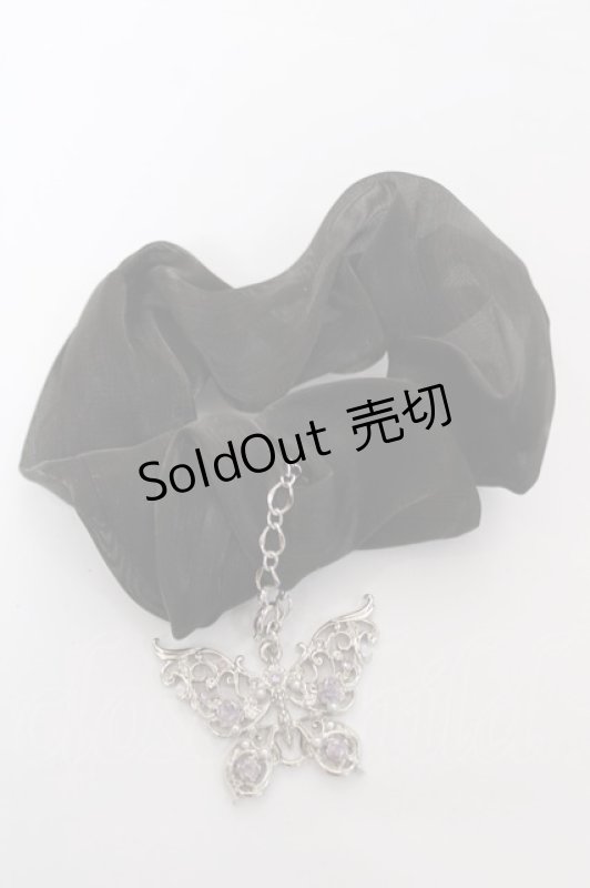 画像1: axes femme / チャーム付きシュシュ   Y-26-04-19-075-AX-ZA-SZ-ZY (1)