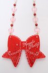 画像1: Angelic Pretty / きらめきリボンネックレス  赤 Y-26-04-19-078-AP-AC-SZ-ZY (1)