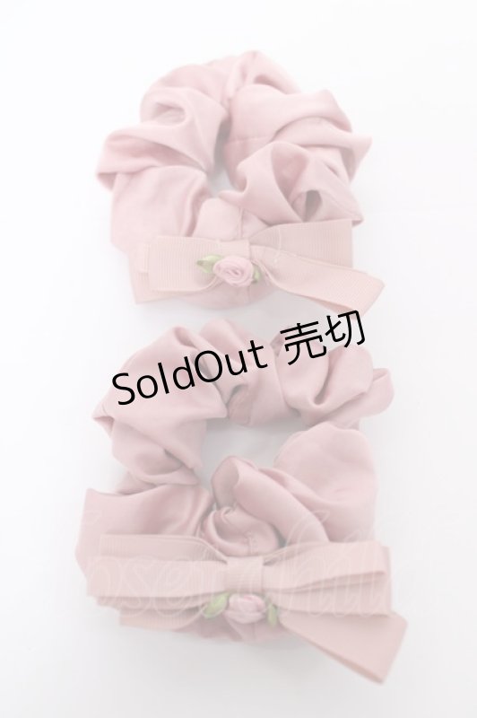 画像1: m petit by misako / シュシュ2点セット   Y-26-04-19-082-LO-ZA-SZ-ZY (1)