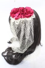 画像2: axes femme / プリエールヘッドドレス  生成り Y-26-04-19-089-AX-AC-SZ-ZY (2)