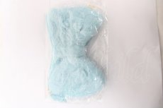 画像1: MILK / リボンファーポーチ  サックス Y-26-04-19-098-ML-ZA-SZ-ZY (1)