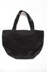画像2: Emily Temple cute / ロゴ刺繍ミニトートバッグ  黒 Y-26-04-19-101-ET-BG-SZ-ZY (2)