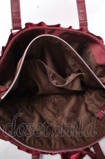 画像5: m petit by misako / チャーム付きバック  ワイン Y-26-04-19-108-LO-BG-SZ-ZY (5)