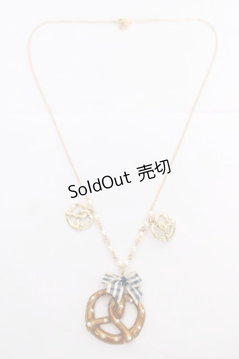 画像2: axes femme POETIQUE / プレッツェルネックレス  ゴールド Y-26-04-19-001-AX-AC-SZ-ZY (2)