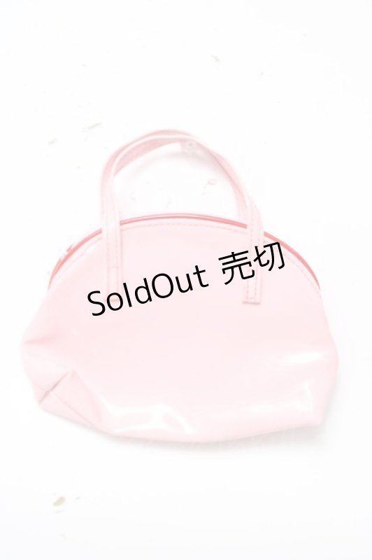 画像2: Emily Temple cute / ロゴプリントエナメルミニバッグ  ピンク Y-26-04-19-119-ET-BG-SZ-ZY (2)