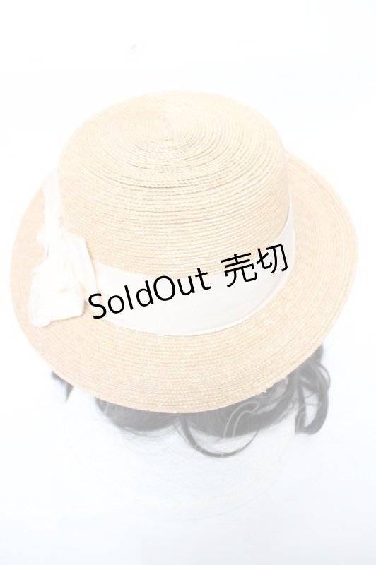 画像3: Emily Temple cute / グログランリボンストローハット  オフ Y-26-04-19-120-ET-AC-SZ-ZY (3)