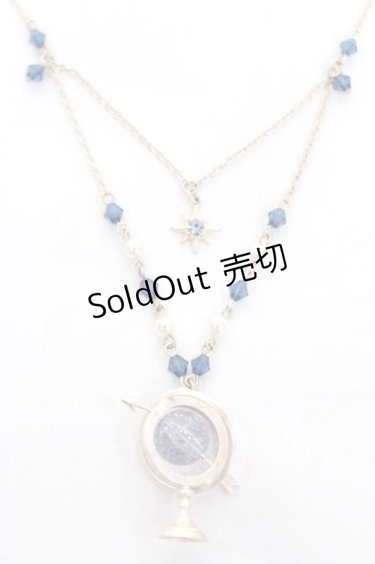 画像1: axes femme POETIQUE / セレスティアルネックレス  シルバー Y-26-04-19-014-AX-AC-SZ-ZY (1)