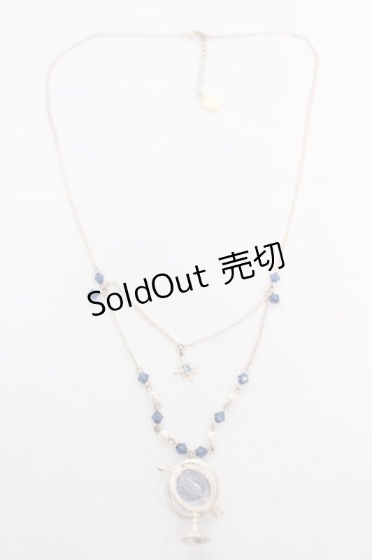 画像2: axes femme POETIQUE / セレスティアルネックレス  シルバー Y-26-04-19-014-AX-AC-SZ-ZY (2)