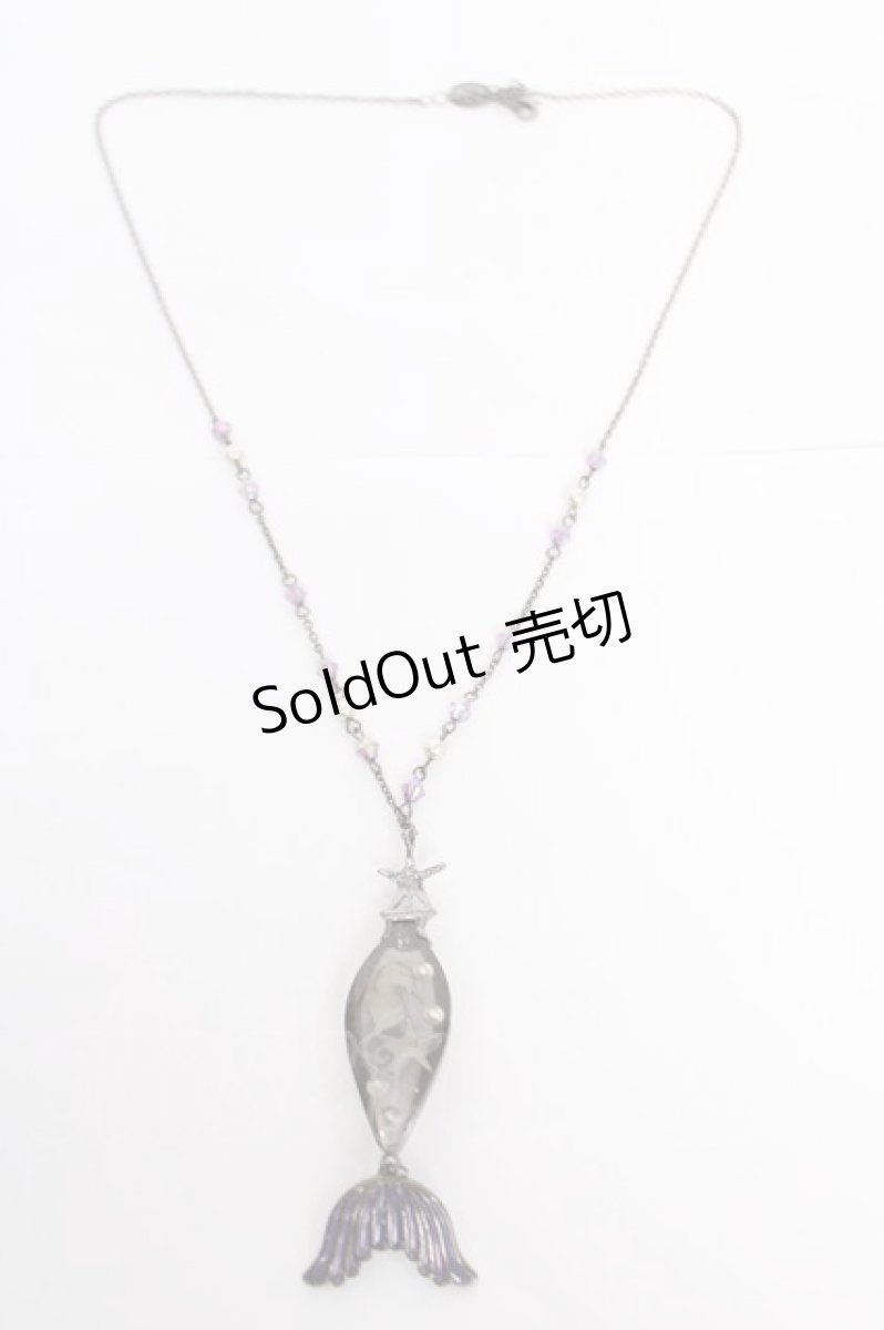 画像2: axes femme POETIQUE / マーメイドパフュームネックレス  ガンメタ Y-26-04-19-019-AX-AC-SZ-ZS (2)