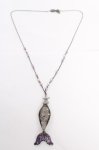 画像2: axes femme POETIQUE / マーメイドパフュームネックレス  ガンメタ Y-26-04-19-019-AX-AC-SZ-ZY (2)