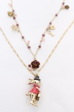 画像1: axes femme / ラビットネックレス  ゴールド Y-26-04-19-024-AX-AC-SZ-ZS (1)