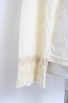 画像4: axes femme / 袖レースインナープルオーバー M 生成り Y-26-04-21-042-AX-TO-SZ-ZY (4)