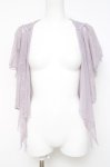 画像1: axes femme / 花総レースボレロ M ラベンダー Y-26-04-21-054-AX-TO-SZ-ZY (1)