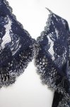画像3: axes femme / 鈎針フリル総レースボレロ M 紺 Y-26-04-21-058-AX-TO-SZ-ZY (3)