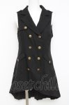 画像1: axes femme POETIQUE / バックプリーツロングベスト  黒 Y-26-04-21-077-AX-TO-SZ-ZY (1)