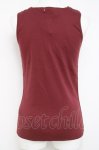 画像2: axes femme / クイーンコットンタンクトップ M ワイン Y-26-04-21-009-AX-TO-SZ-ZY (2)