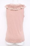 画像2: axes femme / チュール襟付きタンクトップ M アワピンク Y-26-04-21-010-AX-TO-SZ-ZY (2)