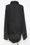 画像2: LISTEN FLAVOR / チャイナシャツ  黒 Y-26-04-21-100-PU-BL-SZ-ZY (2)