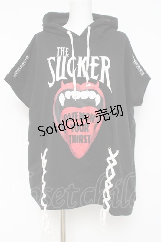 画像1: LISTEN FLAVOR / Lipプリントトップス  鈴木 Y-26-04-21-103-PU-TO-SZ-ZY (1)