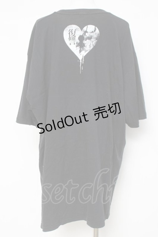画像2: SEX POT ReVeNGe / DEVIL BUNNY LONG Ｔシャツ F 黒 Y-26-04-21-107-SP-TO-SZ-ZY (2)
