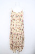 画像2: axes femme / 花柄ティアードキャミワンピース M 生成り Y-26-04-21-114-AX-OP-SZ-ZS (2)