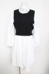 画像1: axes femme / ベストレイヤードワンピース  シロ Y-26-04-21-141-AX-OP-SZ-ZY (1)