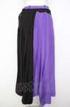 画像2: LISTEN FLAVOR / プリーツオーバースカート付きショートパンツ  パープル Y-26-04-21-164-PU-PA-SZ-ZY (2)