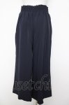 画像2: axes femme / ダブルベルトフレアパンツ  紺 Y-26-04-21-176-AX-PA-SZ-ZY (2)