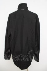 画像2: MILKBOY / スタンドカラーシャツ F ブラック Y-26-04-22-090-MB-BL-SZ-ZY (2)